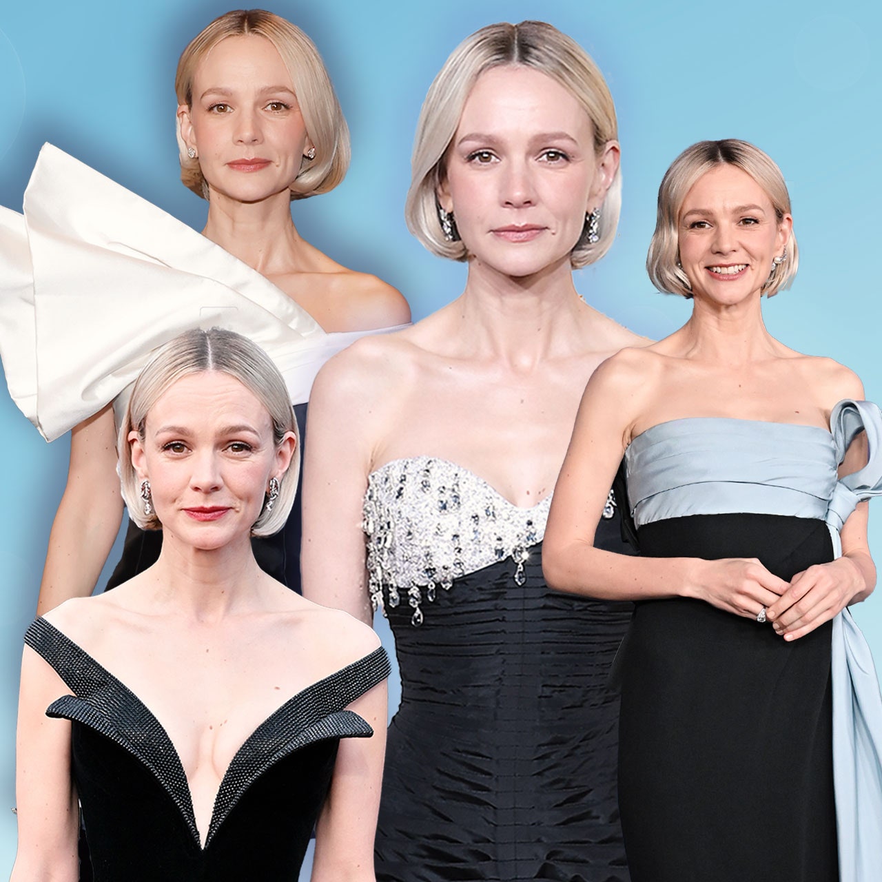 Los vestidos de Carey Mulligan son todo lo que necesitábamos esta temporada de premios