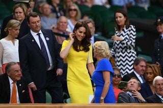 Look de Kate Middleton en wimbledon