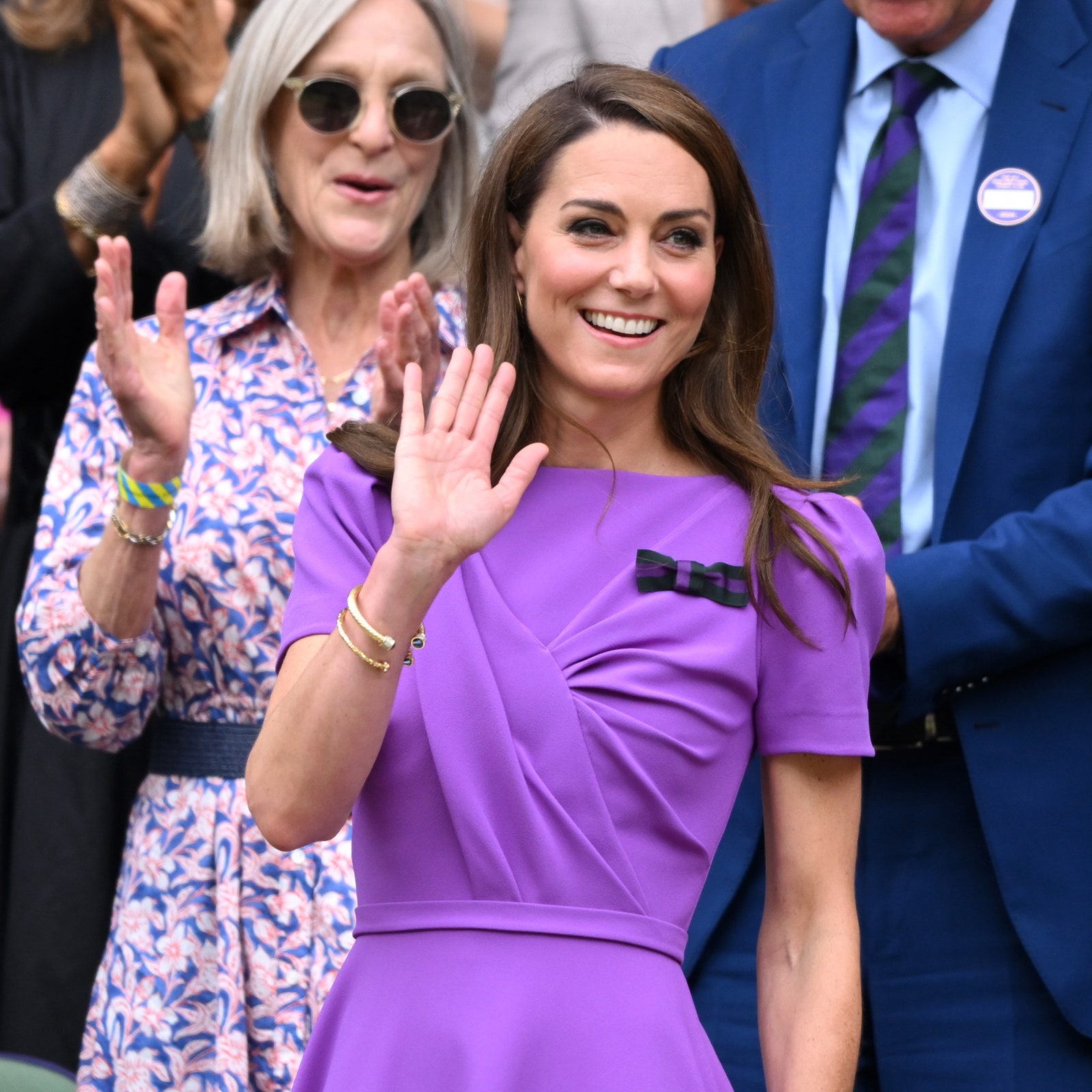 Kate Middleton reaparece en Wimbledon con un vestido favorecedor que podría ocultar un poderoso mensaje