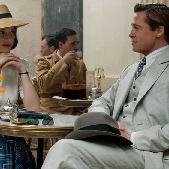 Marion Cotillard et Brad Pitt, couple d'agents dans "Alliés"