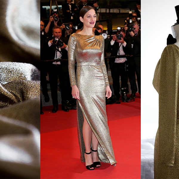 Cannes 2016 : la robe lamée Dior de Marion Cotillard en 4 étapes de fabrication