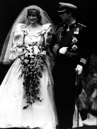 Le mariage de Diana Spencer  et du Prince Charles à la Cathdrale SaintPaul de Londres le 29 juillet 1981