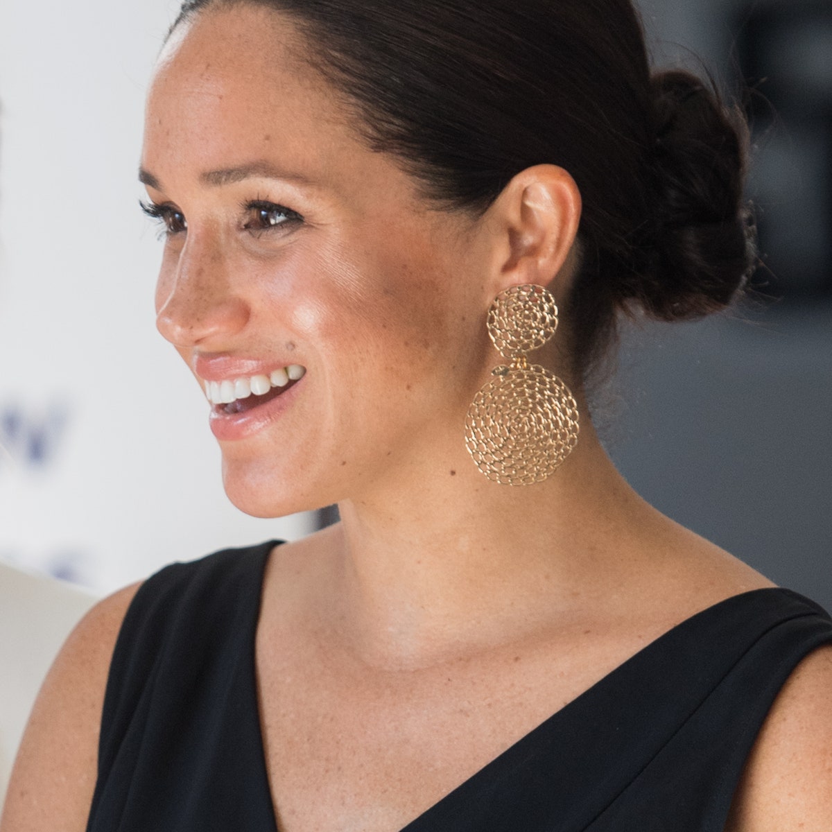 Meghan Markle a reporté ses boucles d'oreilles Gas Bijoux à seulement 130 euros