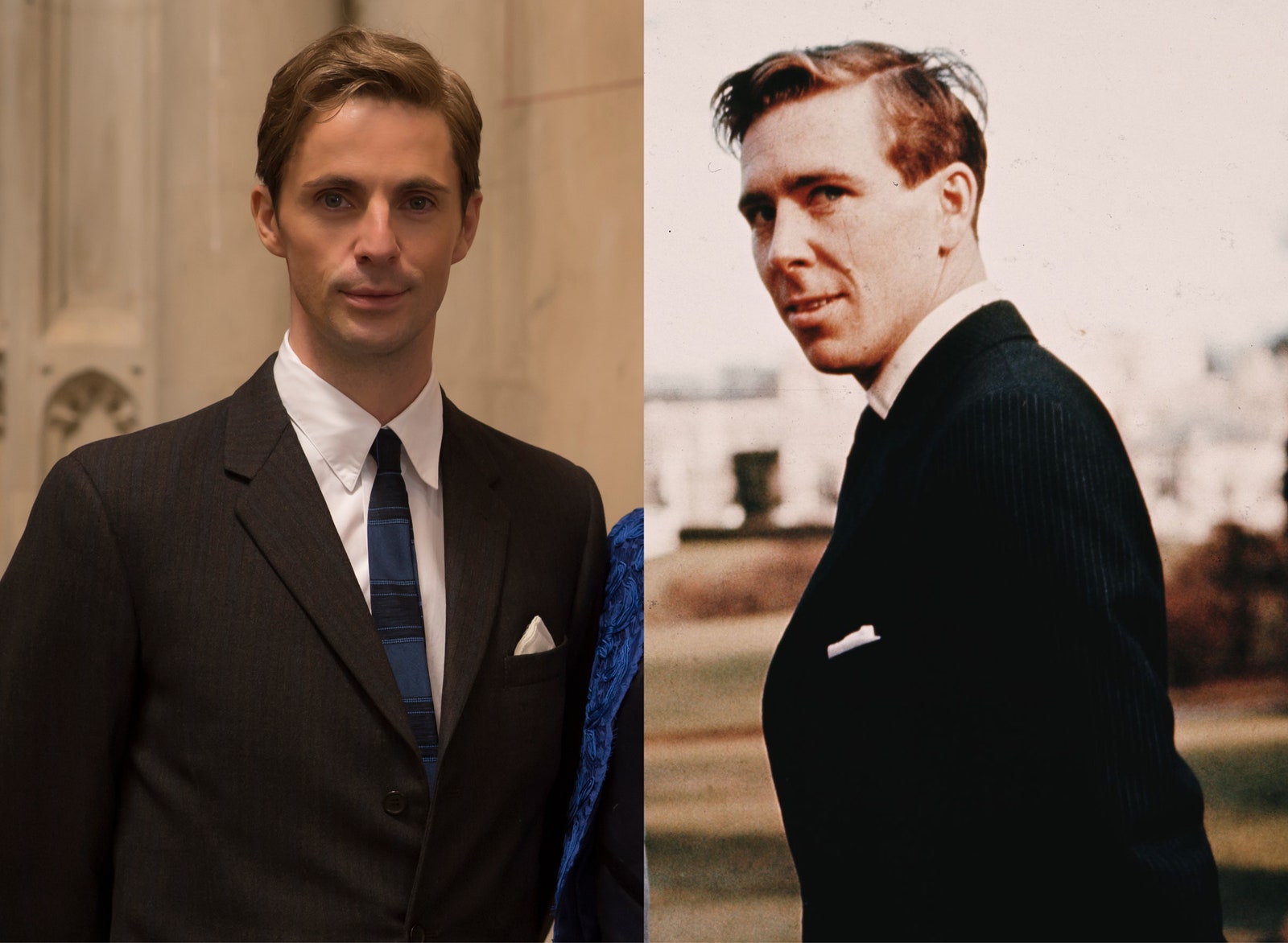 Matthew Goode joue le rôle d'Antony ArmstrongJones le 1er comte de Snowdon