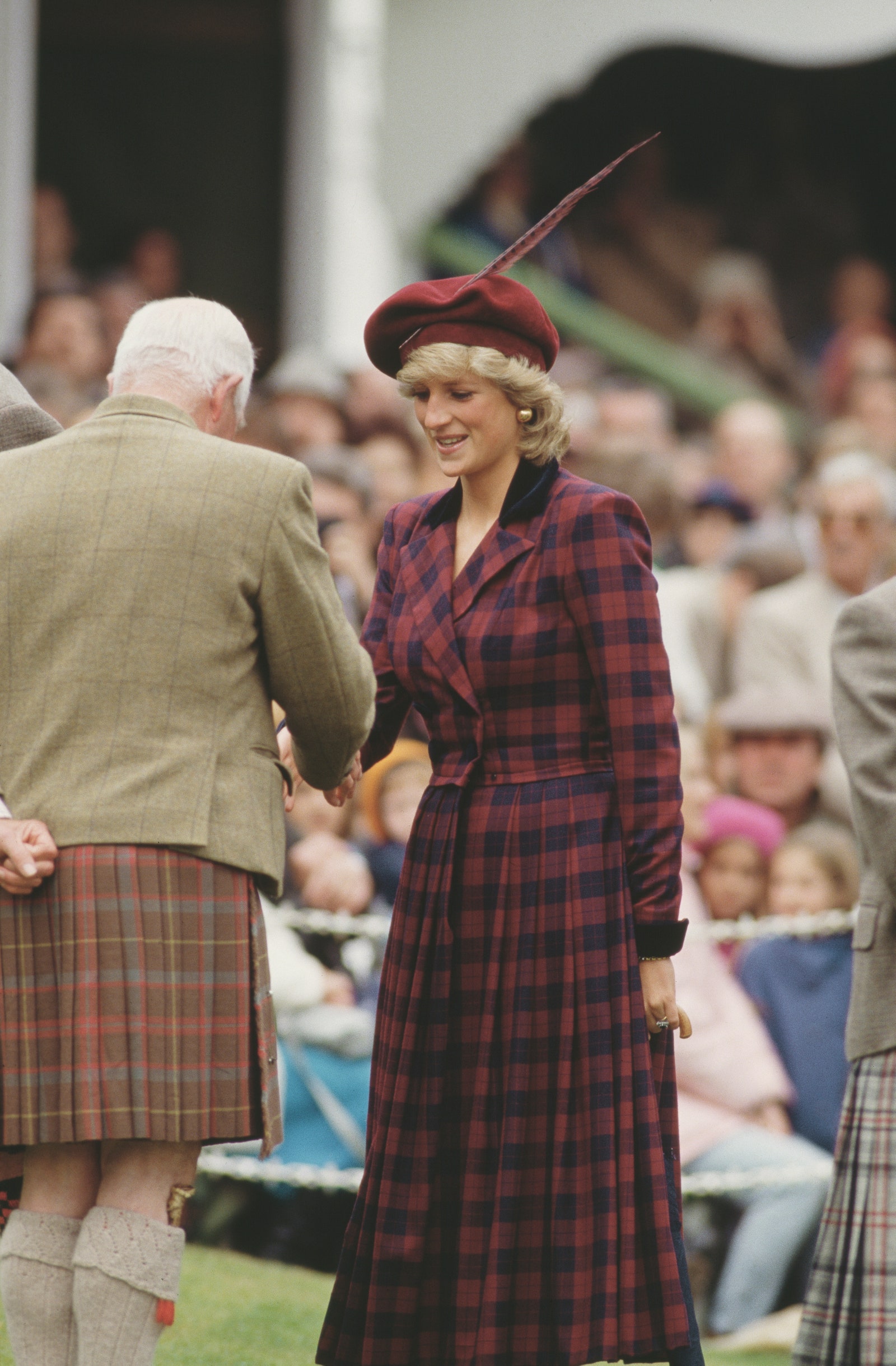 Lady Diana en septembre 1987