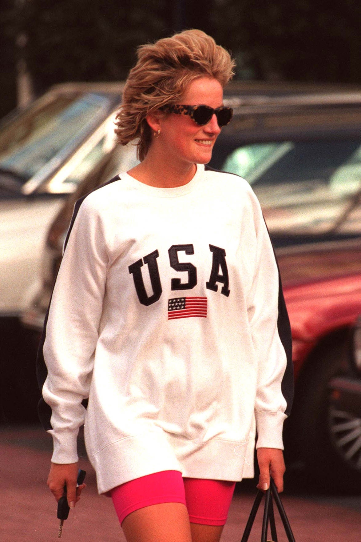 Princesse Diana sweat shirt signification