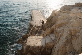 La famille et les amis du couple ont sjourn à l'emblmatique hôtel du CapÉdenRoc à Antibes pour le weekend de ce mariage...