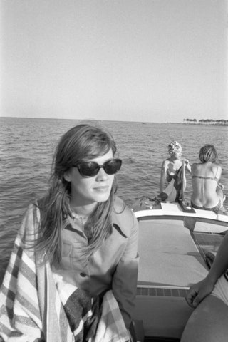 Françoise Hardy à SaintTropez en 1965