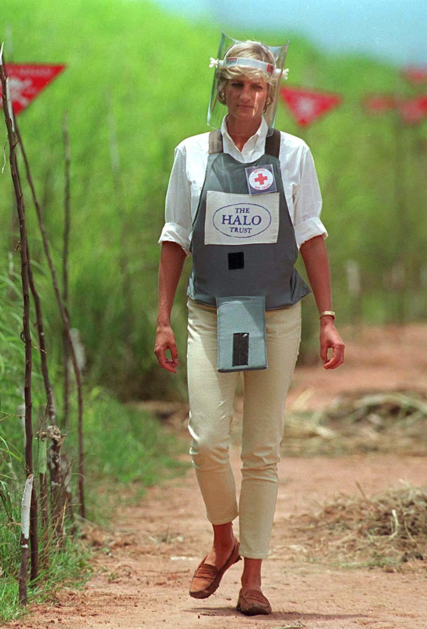 Lady Diana en Angola