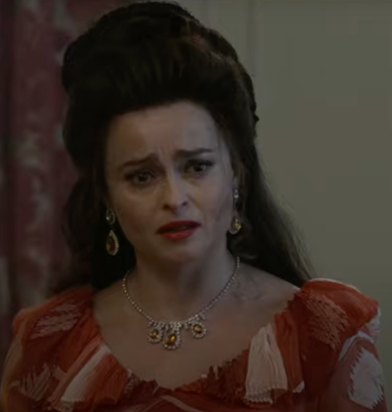 Helena Bonham Carter dans le rôle de la princesse Margaret dans la 3e saison de The Crown.