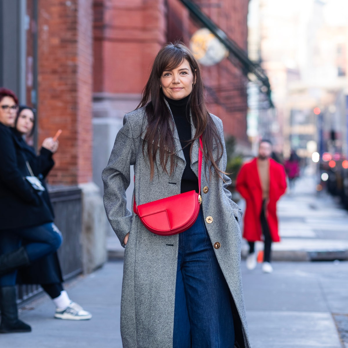 Katie Holmes porte l'un des sacs stars de 2024