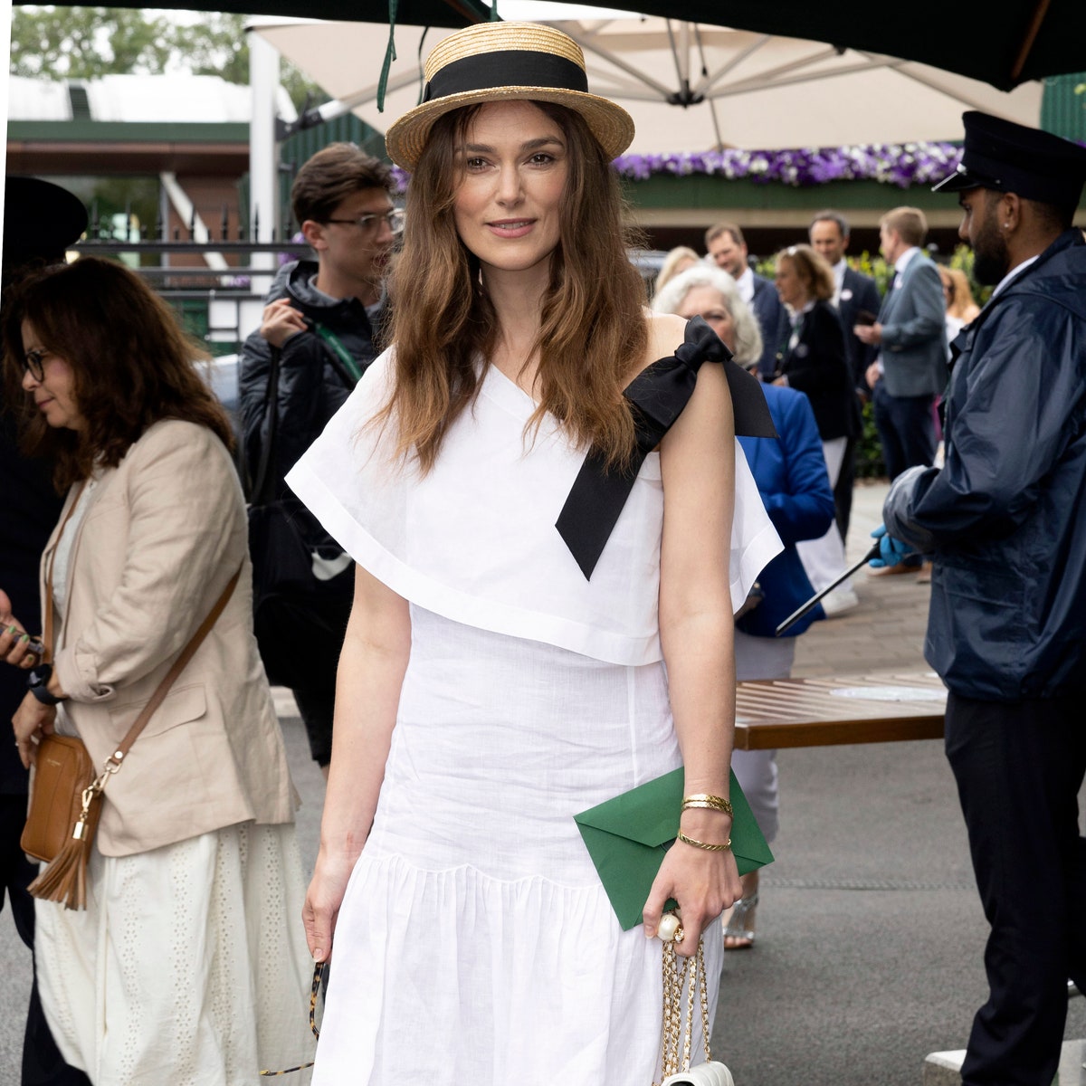 En Chanel, Keira Knightley a fait sensation à Wimbledon