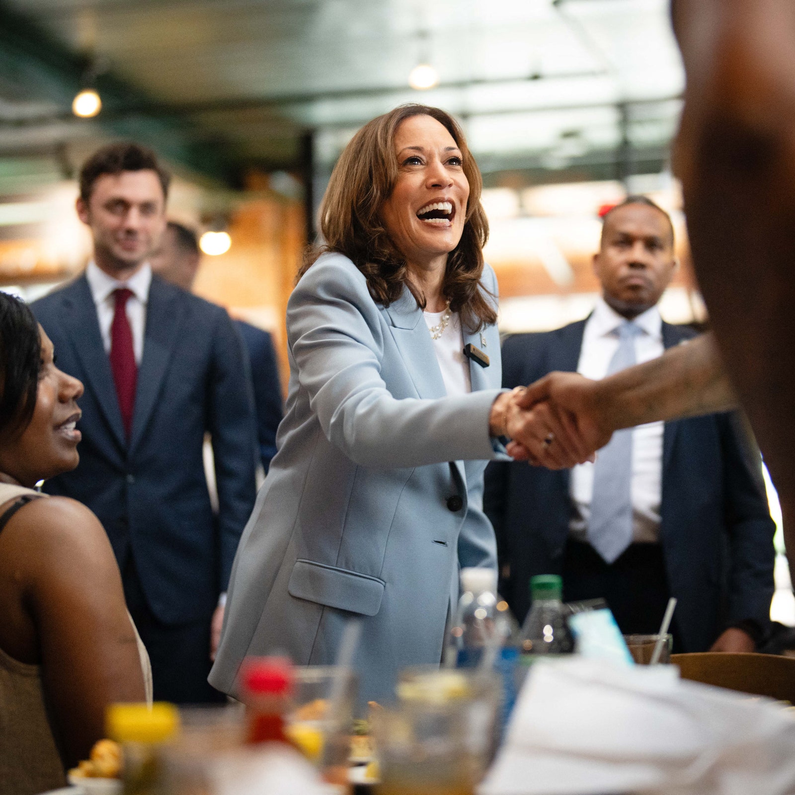 How Kamala Harris is dressing for the campaign rail