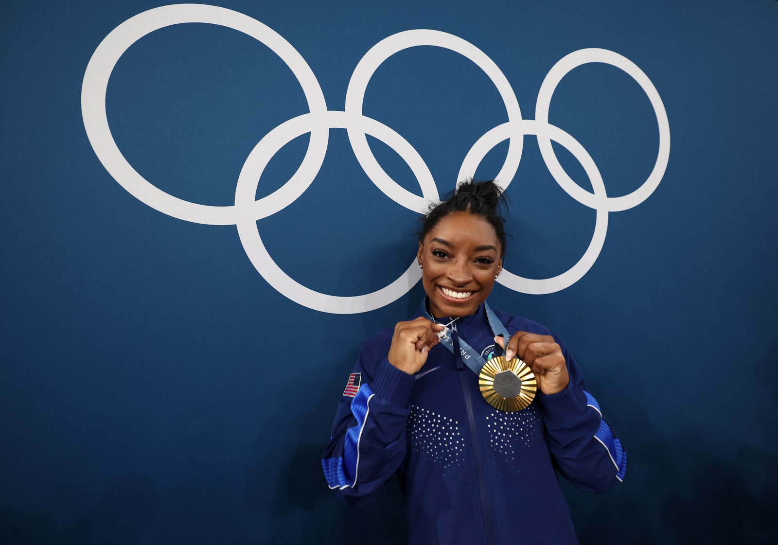 Simone Biles remporte l'or olympique à Paris au concours gnral individuel et par quipe