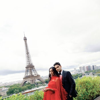 This couple from Los Angeles had the Indian wedding of their dreams in Paris