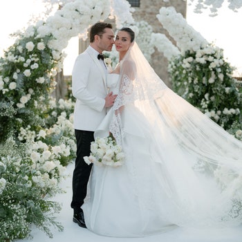 Ed Westwick from Gossip Girl and Amy Jackson's wedding was held on the Amalfi Coast at Castello Di Rocca