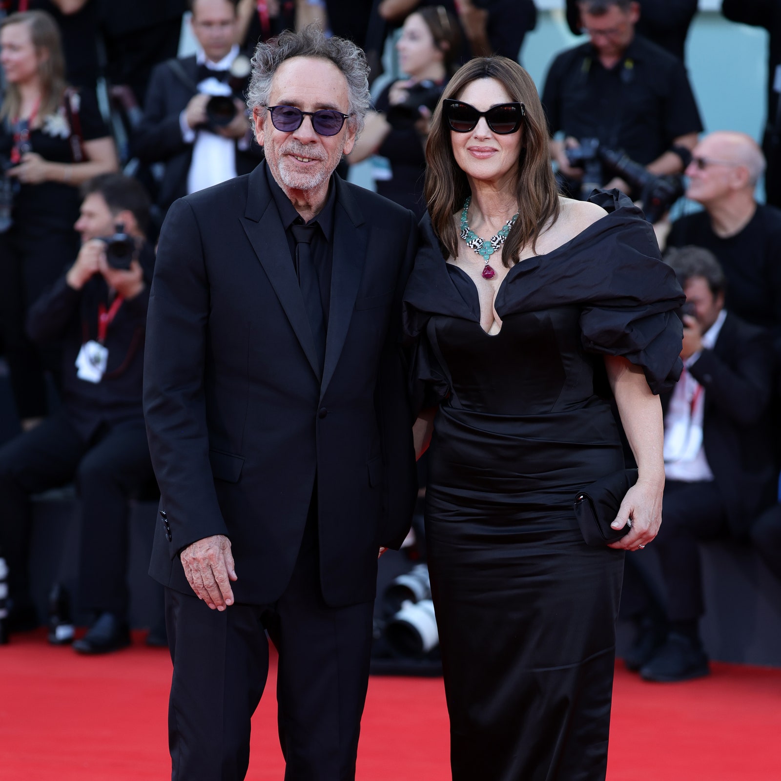 Monica Bellucci et Tim Burton, ou le power couple du moment