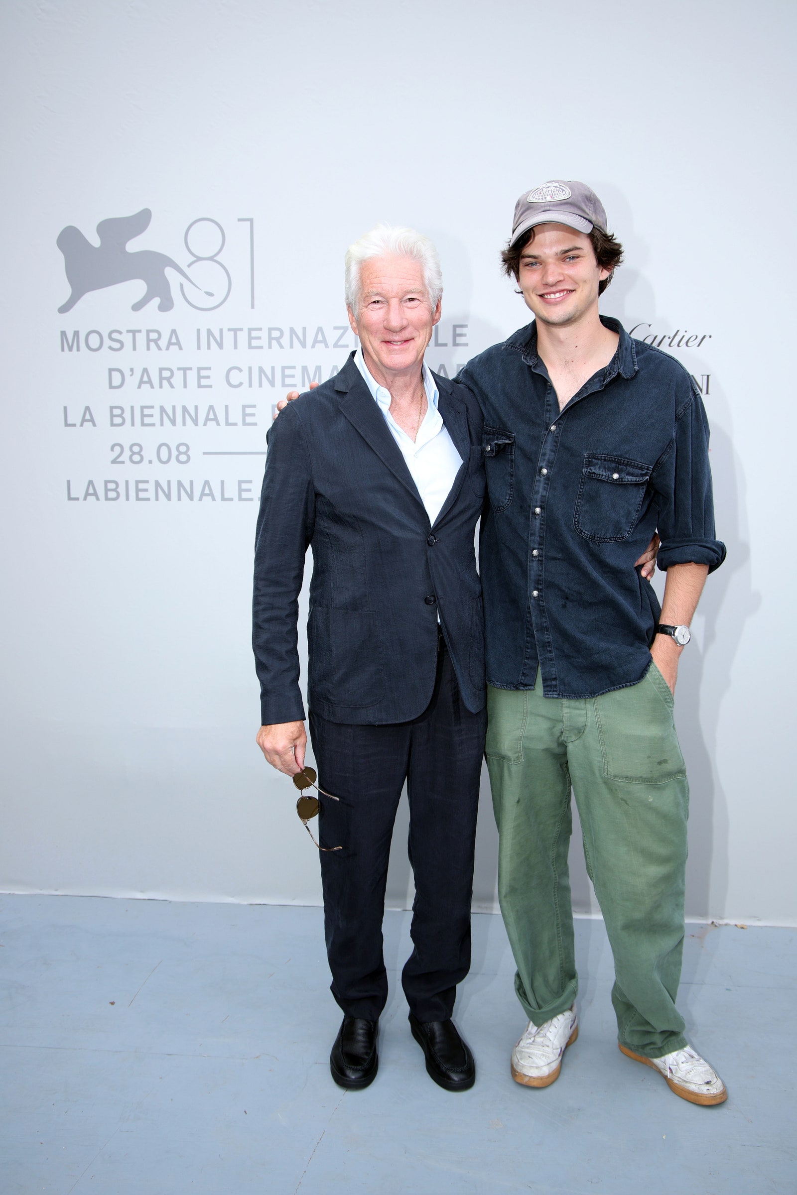 Richard Gere et son fils Homer James Jigme