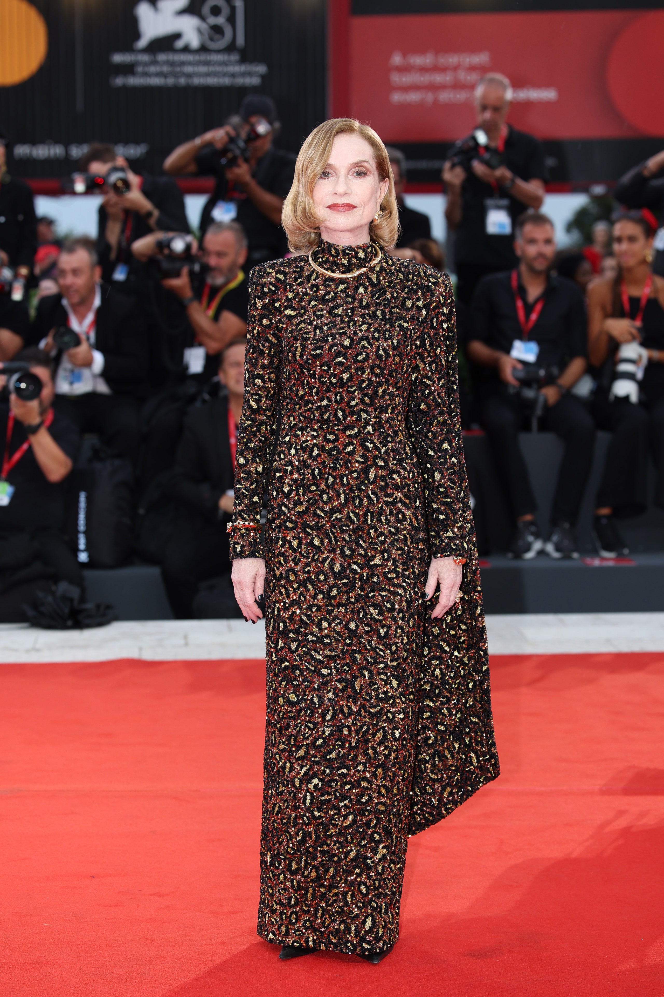 Isabelle Huppert à la Mostra de Venise 2024