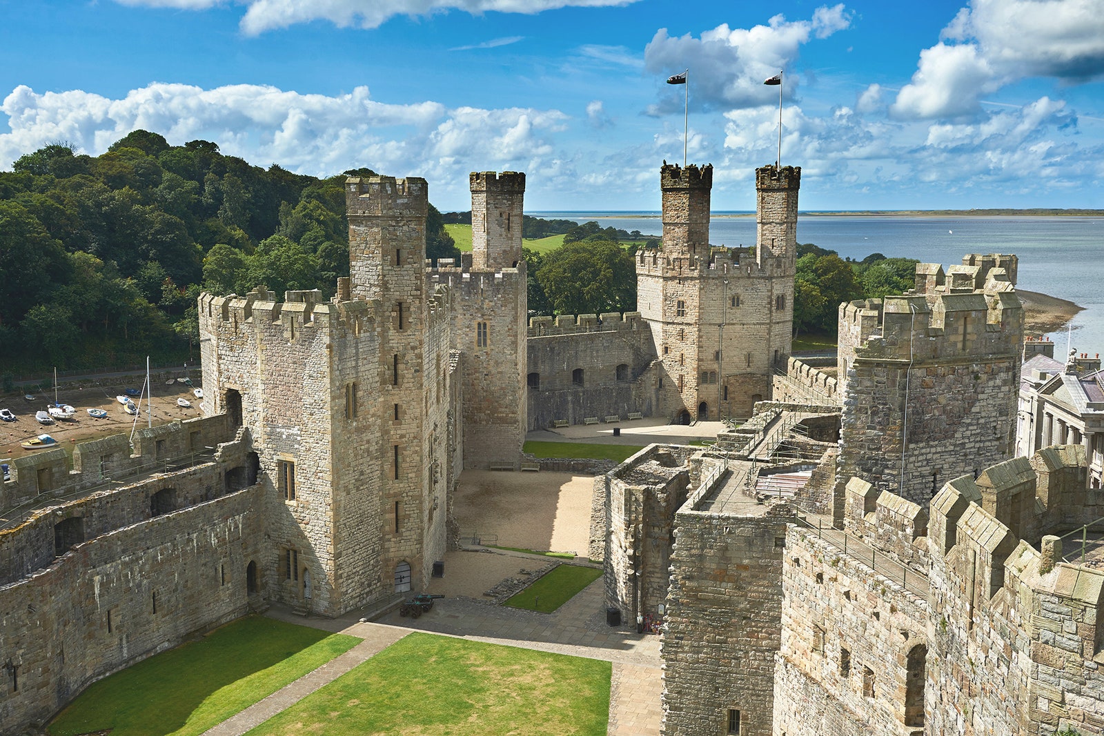 Castillo de Caernarfon the crown locaciones temporada 3