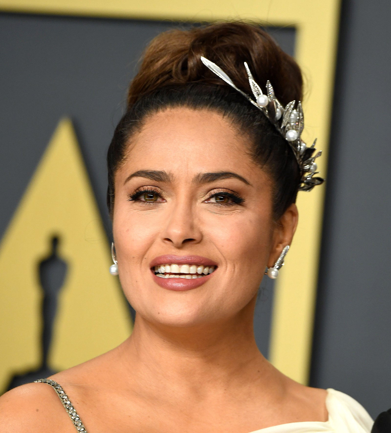 la actriz salma hayek en los premios oscar