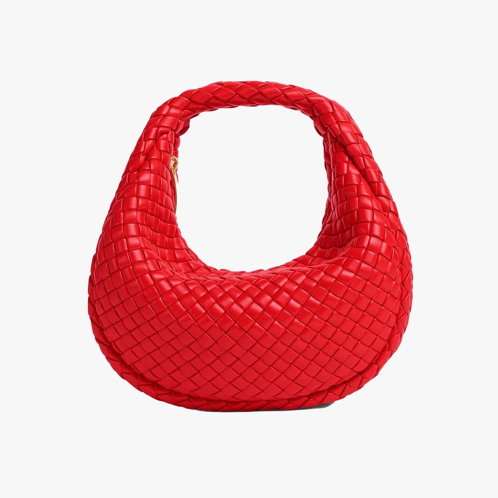 Bolsa Jodie Bottega Veneta en color rojo