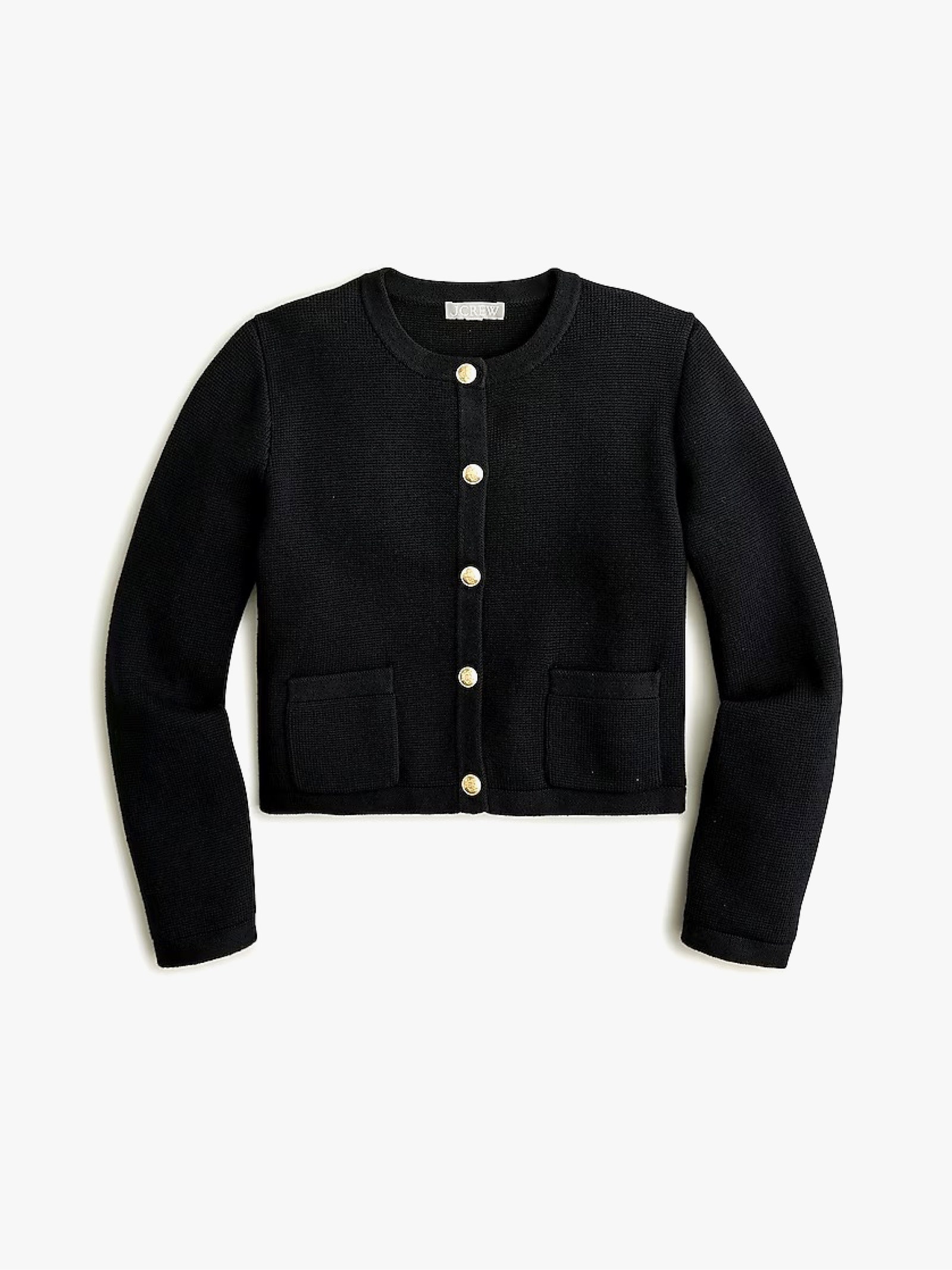 Suter negro de J.Crew.