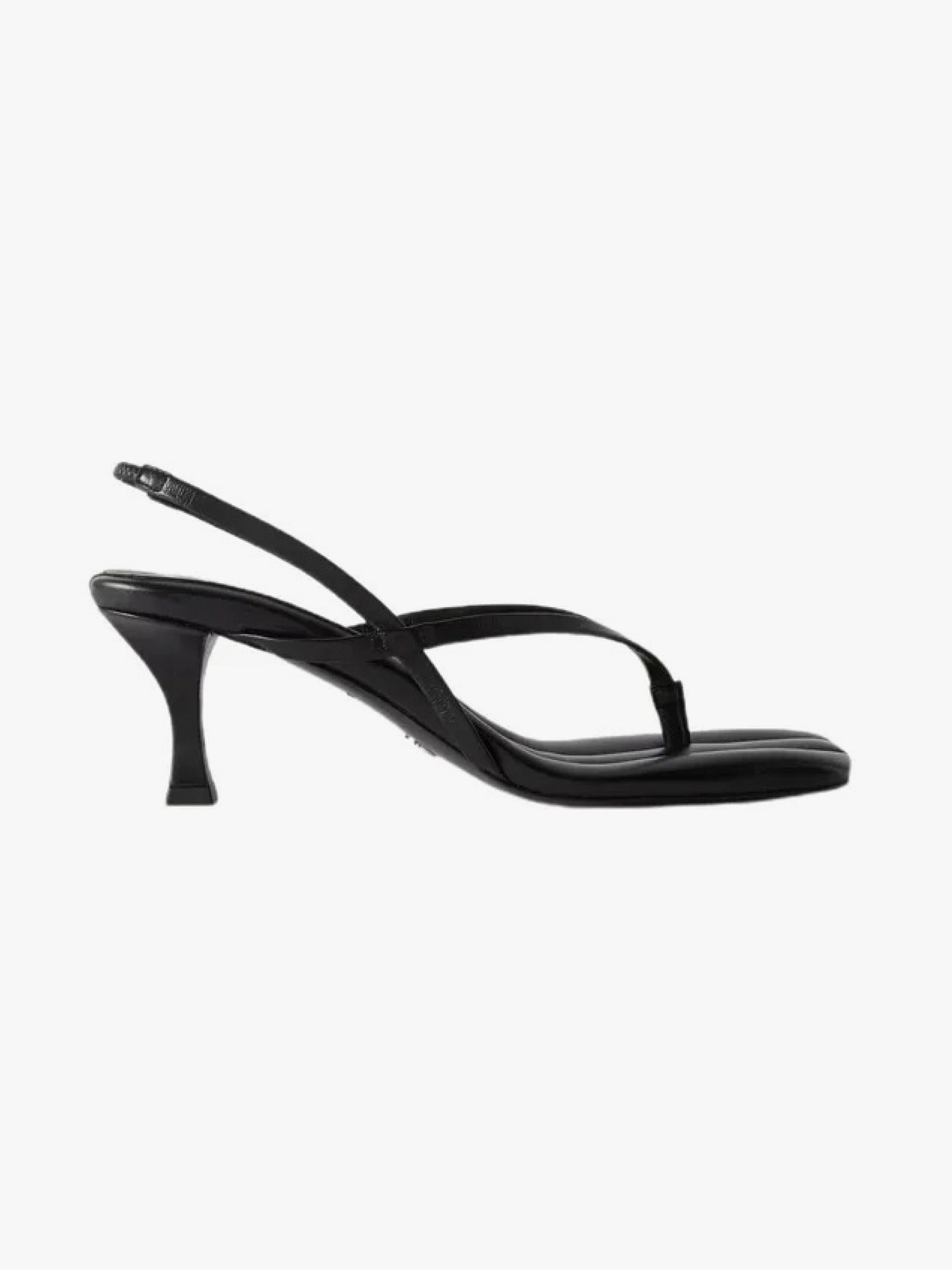 Sandalias negras de tacón de Proenza Schouler.