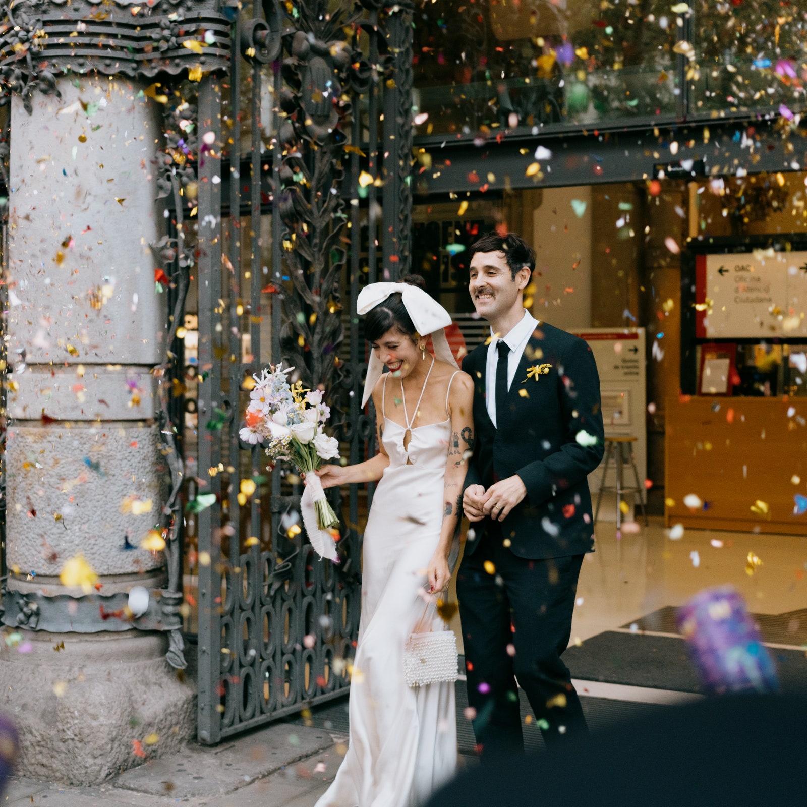 No lo vas a creer, pero es posible que tengas el vestido de novia que se lució en esta mágica boda