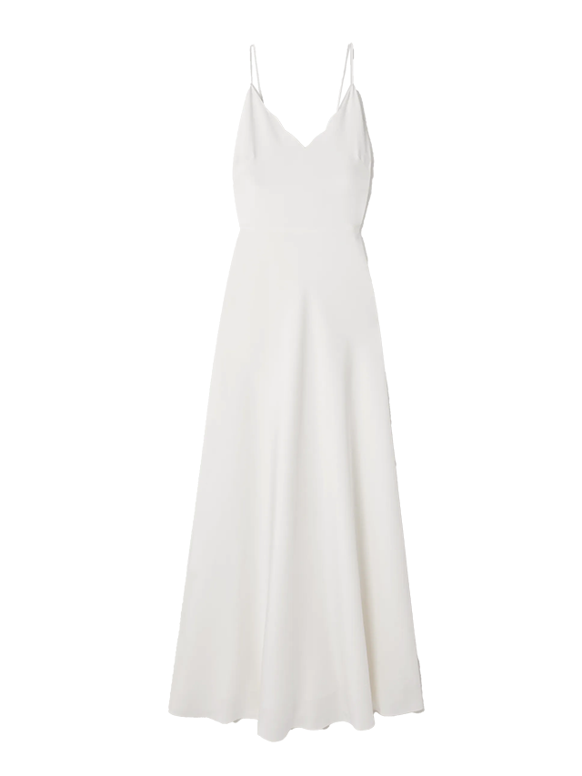 Vestido blanco de Chlo X Atelier Jolie