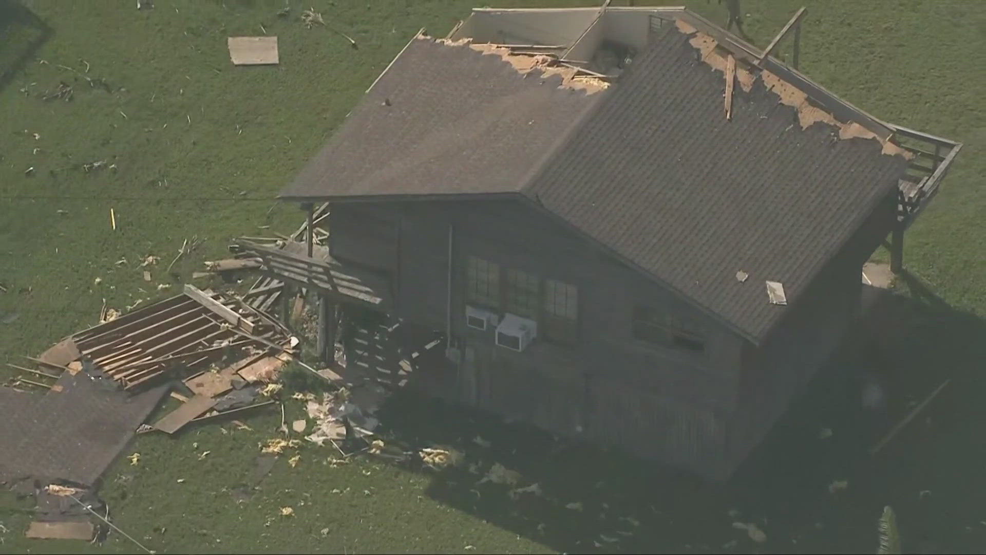 Officials say it could take weeks before power is restored to parts of the Texas coast that was hardest hit by Hurricane Beryl.