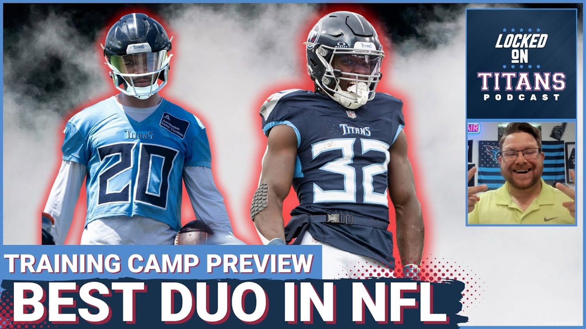 The Tennessee Titans made a big change at running back this season. Letting Derrick Henry walk was tough, but now the Titans may have the best running back duo