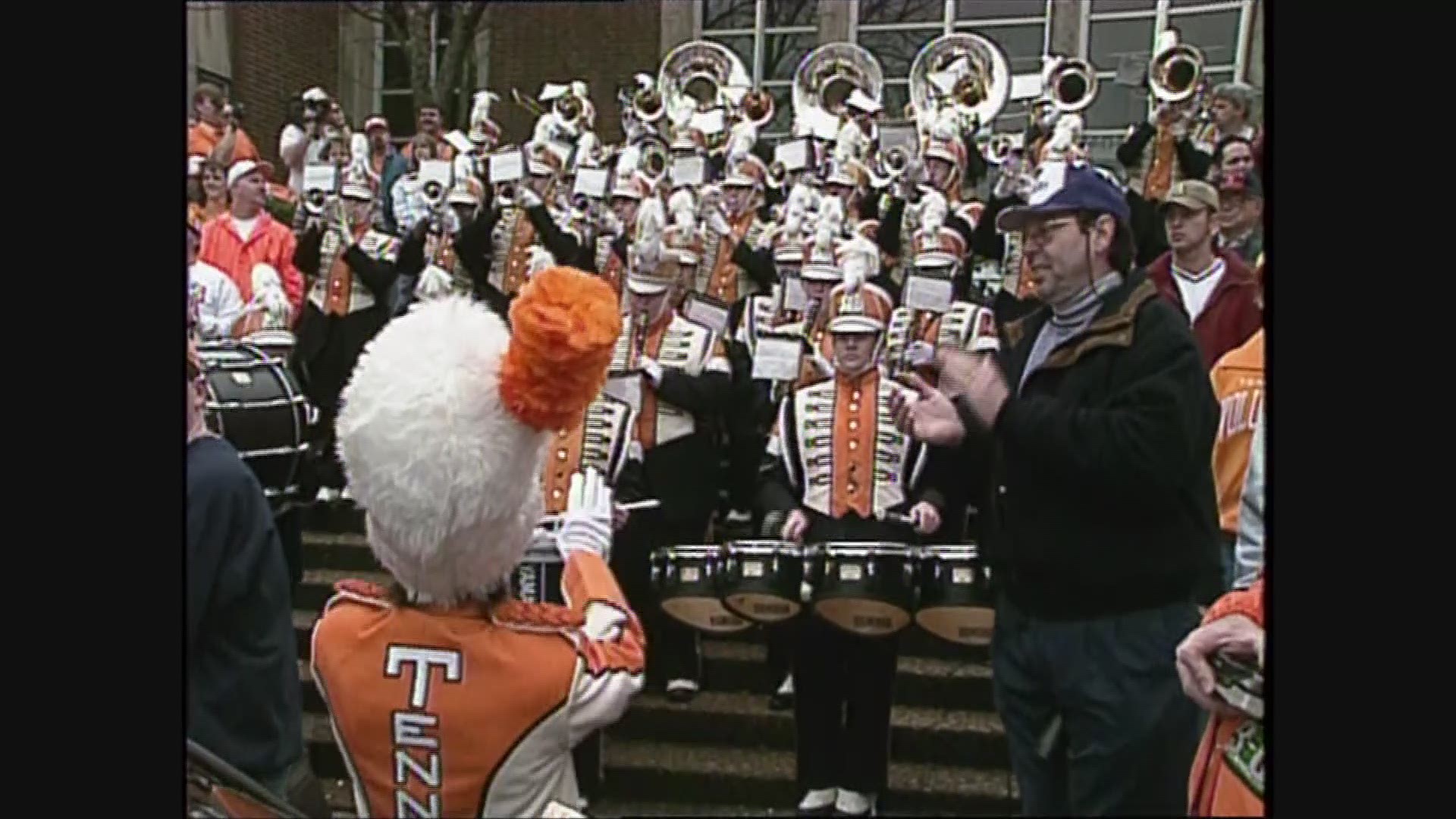 40,000 people celebrated the Vols' national championship win in Neyland Stadium in 1998.