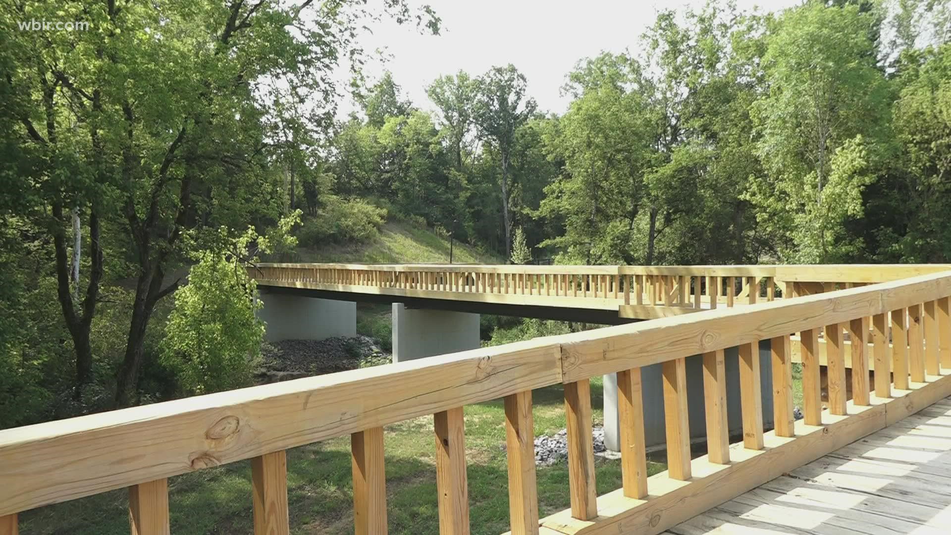 You can go from the top of Alcoa to the bottom of Maryville on foot without ever walking on a road. The greenway system spans 20 miles between the two cities.