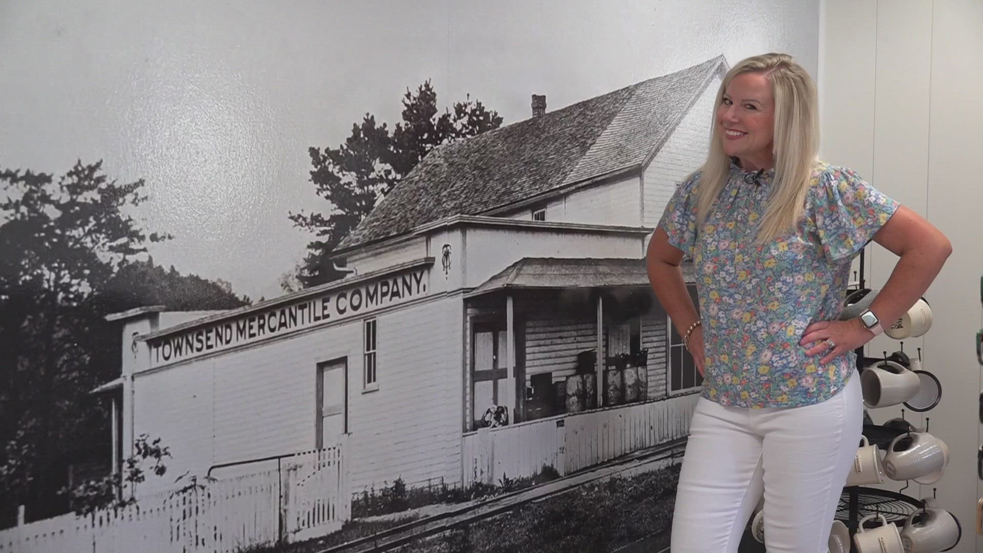 Founded in the early 1900s, the Townsend Mercantile Company was one of the first stores built around the Little River Railroad and Lumber Company.