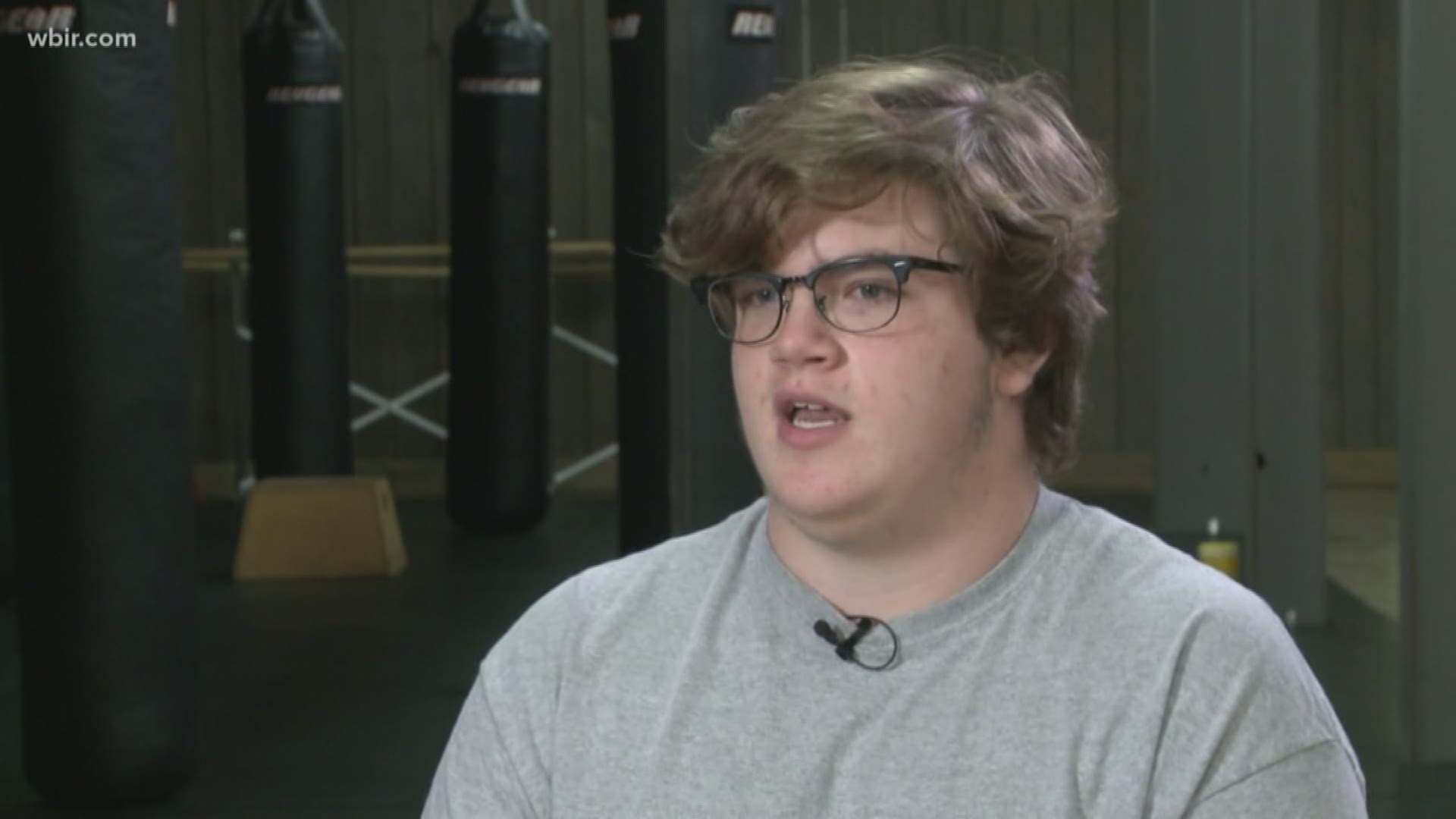 Logan is a senior at Morristown West High School and started Operation Positivity to give students a safe space to talk about depression and other issues they might have.