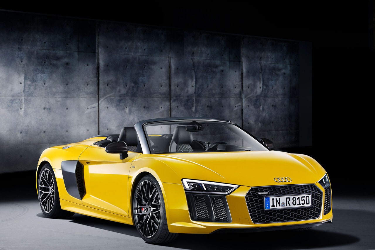 Audi's Ferocious New R8 Spyder Puts Your Ears Closer to Heaven