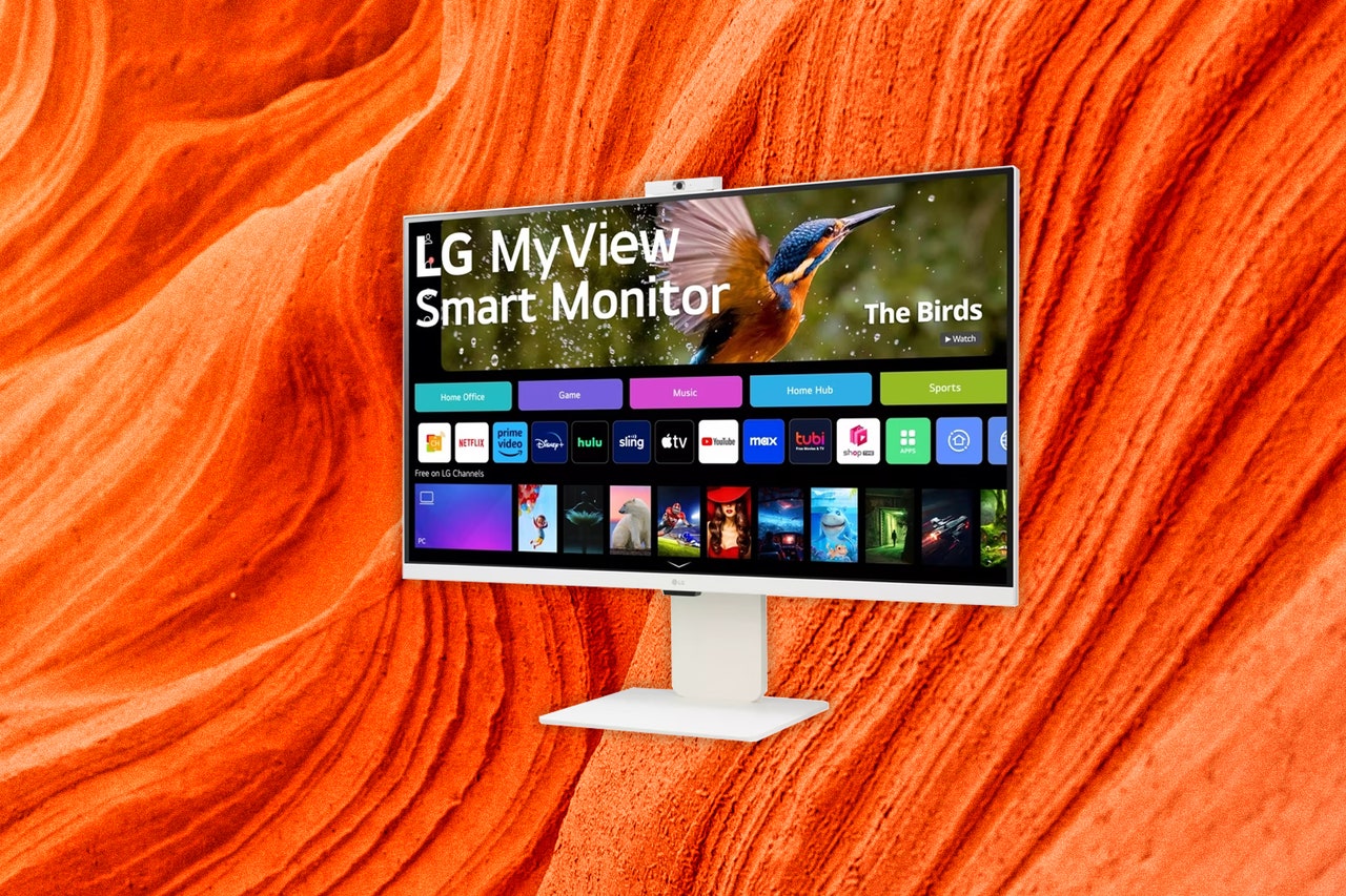 The LG MyView Smart Monitor Is a Fun 2-in-1 Screen Made for Small Spaces