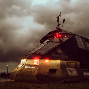 To Study Tornados, Bring an Apocalypse-Proof Truck. And Rocket Launchers