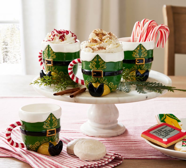 "Elf"-Shaped Mugs From Pottery Barn