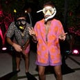 No, Really: How Did Justin Bieber Spend an Entire Halloween Party in Massive Flippers?