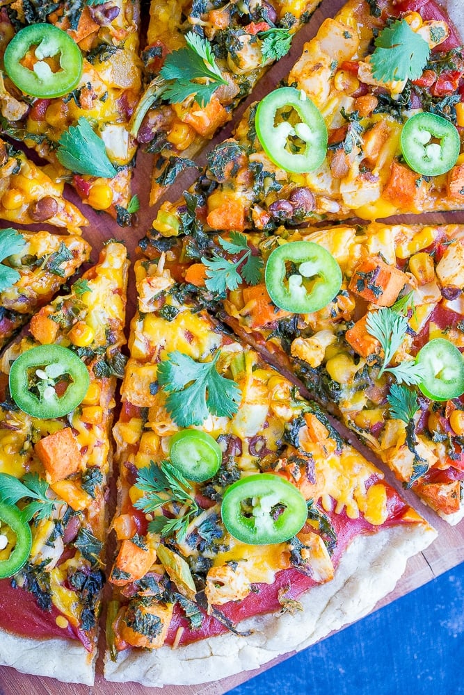 Southwest Taco Pizza