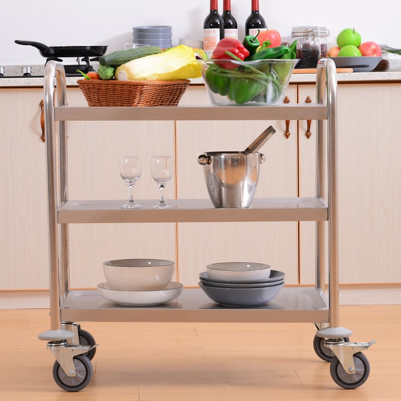 3-Tier Rolling Kitchen Cart