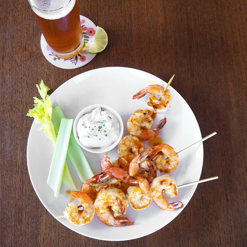 Grilled Buffalo Shrimp