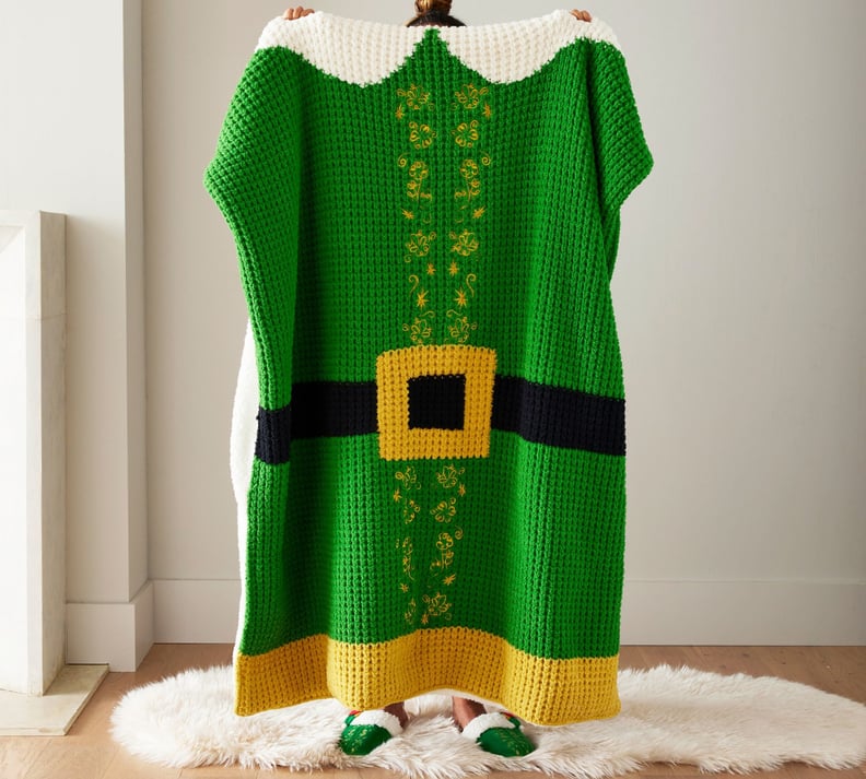 "Elf"-Inspired Throw Blanket From Pottery Barn