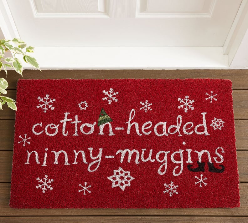 "Elf"-Inspired Doormat From Pottery Barn