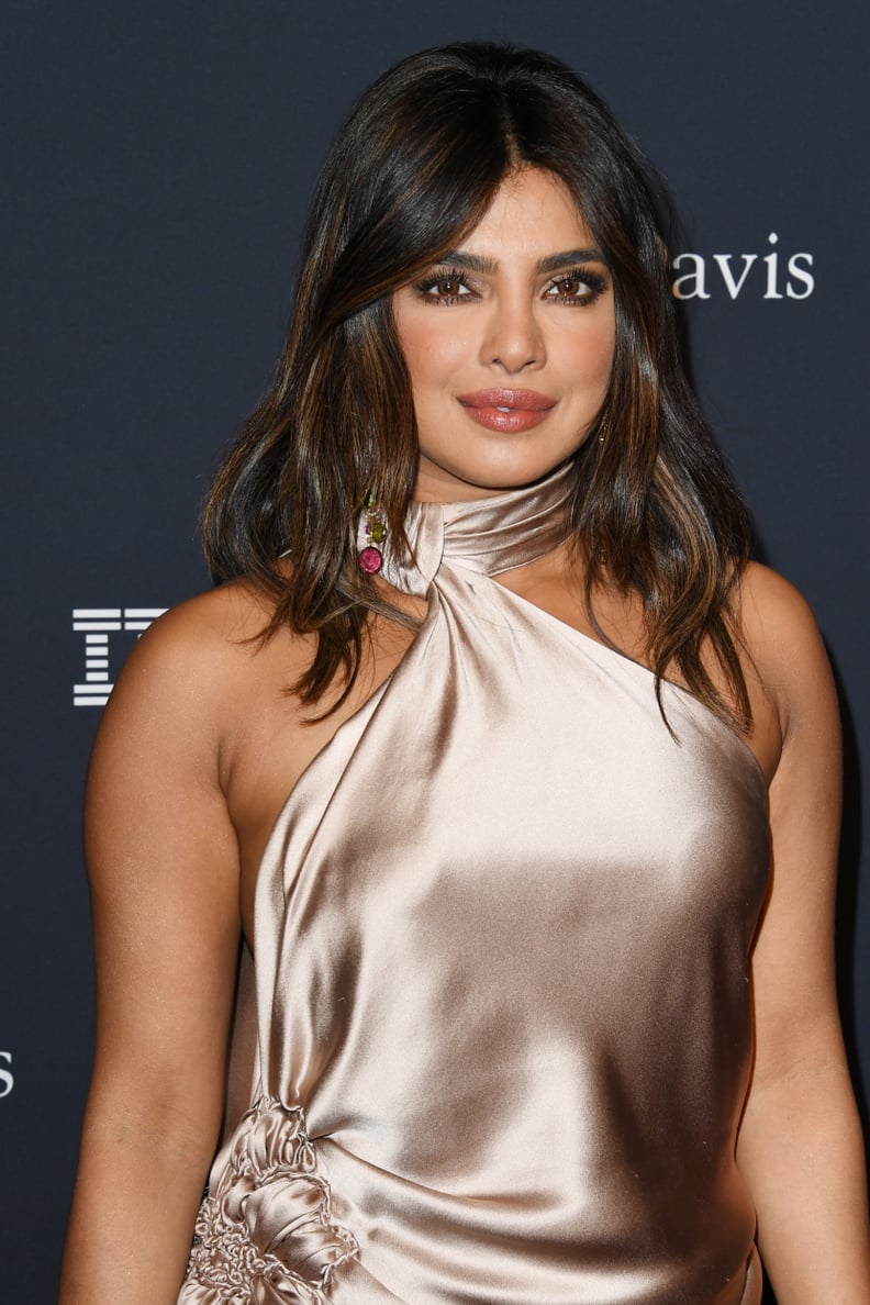 BEVERLY HILLS, CALIFORNIA - JANUARY 25: Priyanka Chopra attends the Pre-GRAMMY Gala and GRAMMY Salute to Industry Icons Honouring Sean 