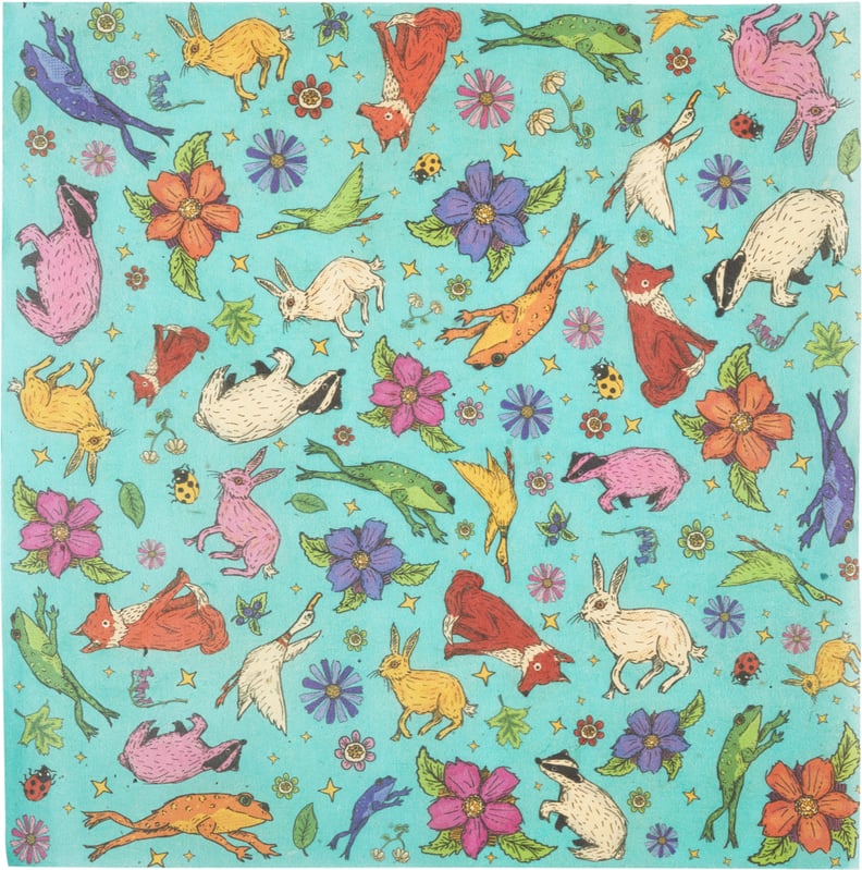 Lush Cosmetics Springtime Wildlife Lokta Wrap