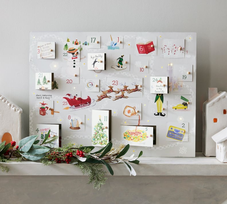 "Elf"-Inspired Advent Calendar From Pottery Barn