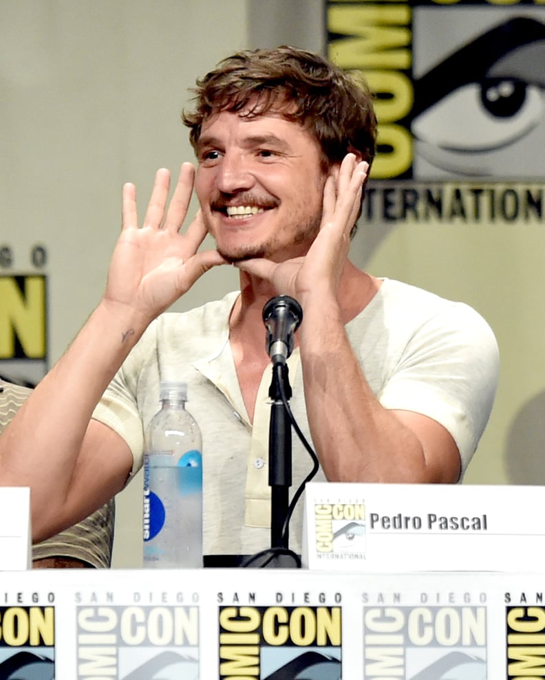 Pedro Pascal's "VP" Wrist Tattoo